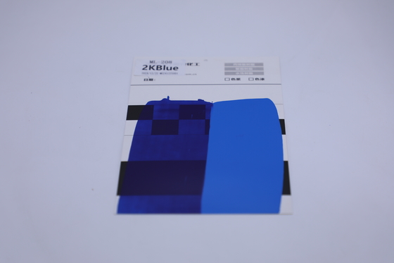 Desempenho de nível industrial e revestimento de alto brilho resistente a lascas para resultados superiores Tinta azul para carro