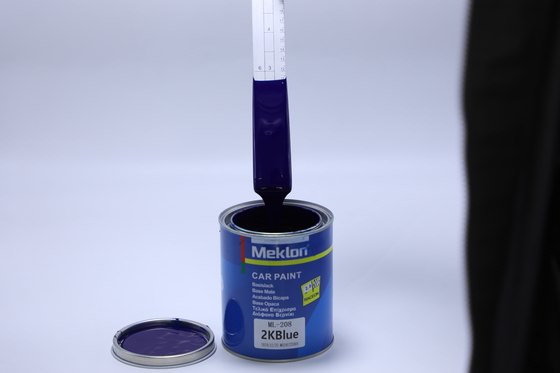 Desempenho de nível industrial e revestimento de alto brilho resistente a lascas para resultados superiores Tinta azul para carro