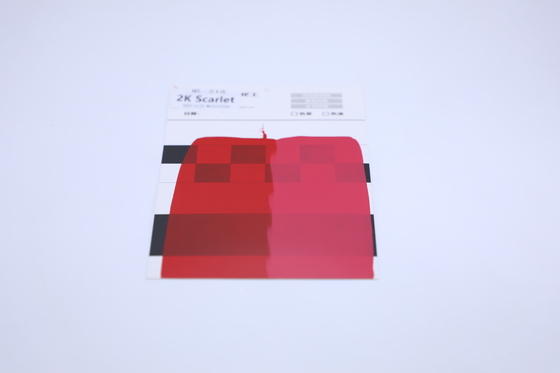Tinta automotiva vermelho fogo resistente ao desgaste e à corrosão a preços de fábrica