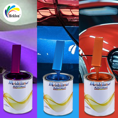 Tinta automotiva específica, ecológica, de alto brilho, azul brilhante para carros