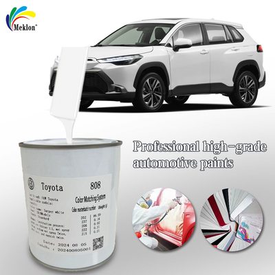 Tinta Automotiva Branca de Alta Pureza Meklon - Revestimento de Resina Acrílica de Baixo VOC