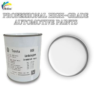 Tinta Automotiva Branca de Alta Pureza Meklon - Revestimento de Resina Acrílica de Baixo VOC