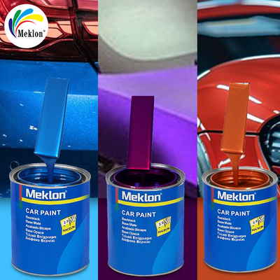 Pintura de carroceria de automóveis 1K Basecoat Cores azul pérola Cristal Revestimento Automotivo Spray Auto Base Car Paint