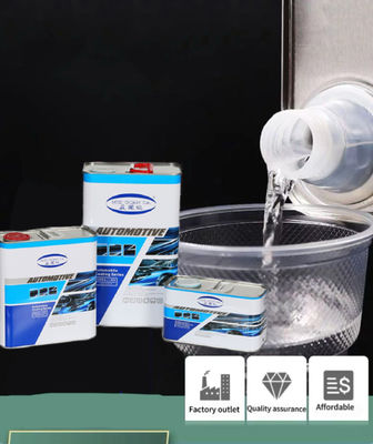 MSDS mistura de revestimento transparente automotivo com endurecedor inodoro resistente a intempéries