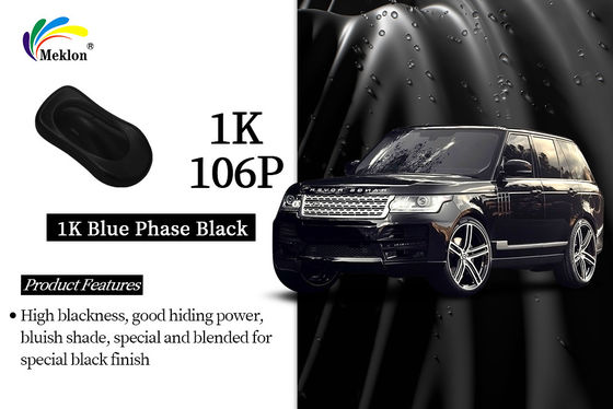 1K Fase Azul Especializada Tinta Preta Sistema Sólido Alto Auto Refinish Tinta para Reparação de Automóveis