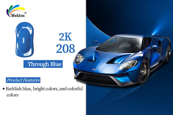 Tinta de automóvel estável 2K Camada superior Inofensiva Resistente a álcalis Anti UV