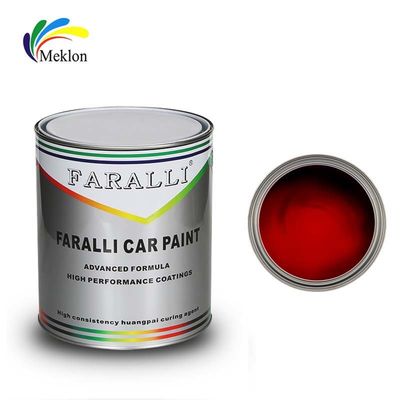 2K Rosa Vermelha Pintura de Carro Top Coat Metal resistente ao desbotamento Durável