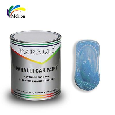 Pinturas de pérola azul cristalino de 1K: cor brilhante duradoura e resistência ao clima