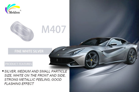 Prática pintura de automóveis de prata metálica anti-UV, spray não tóxico de cor de prata para carro