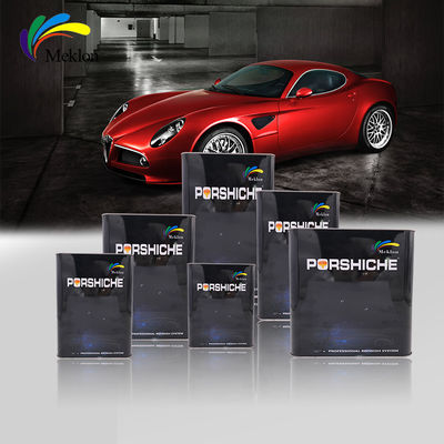 Pintura de pérola resistente a arranhões de automóveis resistente ao mofo cor vermelha durável