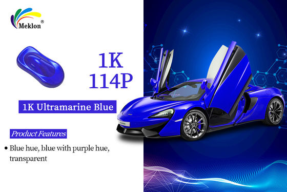 1K Ultramarine Blue Automotive Car Paint Refinar pintura de refinamento automotivo