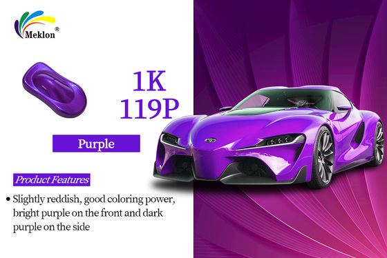 1K Pintura de baixo de carro acrílico roxo Laca colorida
