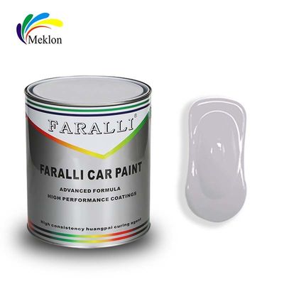 Pintura de automóvel de pérola branca resistente aos raios UV 1K Basecoat Prático