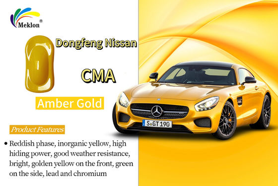 Dongfeng Nissan CMA Amber Gold Refinish Car Paint Boa durabilidade