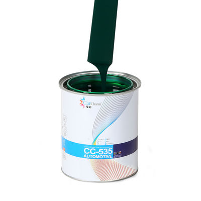 1K Solid Color Automotive Base Coat Paint Vermelho amarelo Vermelho Auto Paint