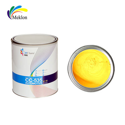 IS09001 Auto Base Coat Paint medium yellow Touch Up Rust Oleum Forte adesão