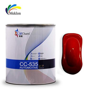 Bi Componente Refinish Car Paint High Gloss Covering Power Base Coat 1K Solid Color Basecoat