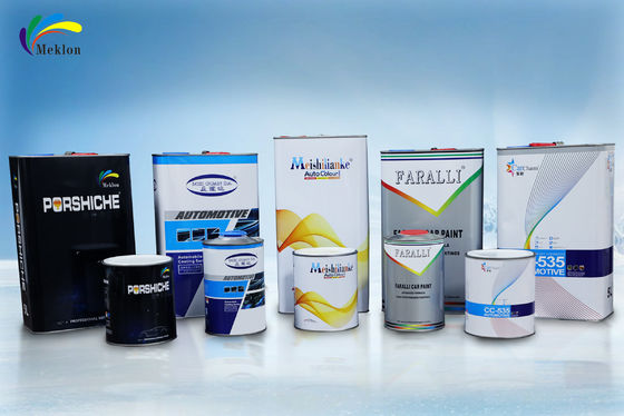 Pintura de revestimento superior automotivo não tóxico, clara, resistente ao desbotamento, durável