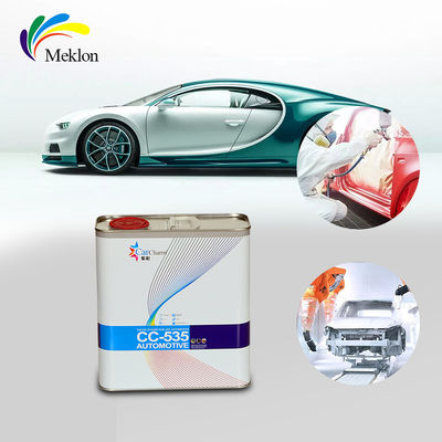 Pintura de carro de secagem rápida e duradoura 1K Young Green Pearl Basecoat