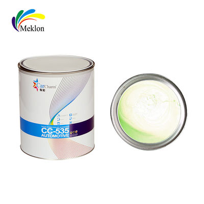 Pintura de carro de secagem rápida e duradoura 1K Young Green Pearl Basecoat