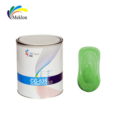 Pintura de carro de secagem rápida e duradoura 1K Young Green Pearl Basecoat