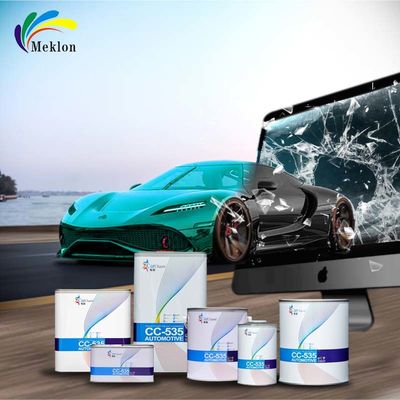 Pintura de carro misturada pronta para o Audi LX5D Glacier Blue com pelagem de cor combinada