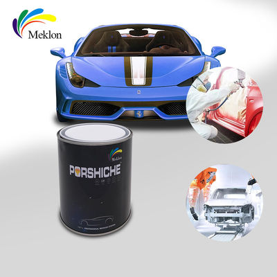 Pulverização de pintura automotiva para pintura de carro 2K Stand Verniz azul Verniz superior