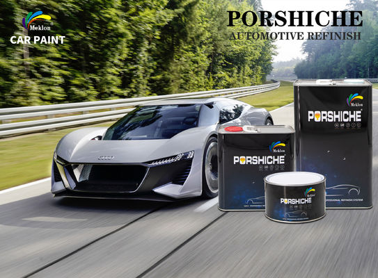 Experimente a alta concentração de pigmentos negros em P-237 2K pintura preta pura