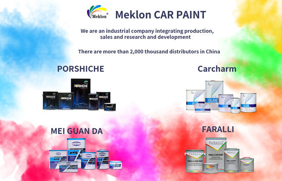 2K preto puro Refinish Car Paint 4L Low Voc Deep Black Efeito de P-237