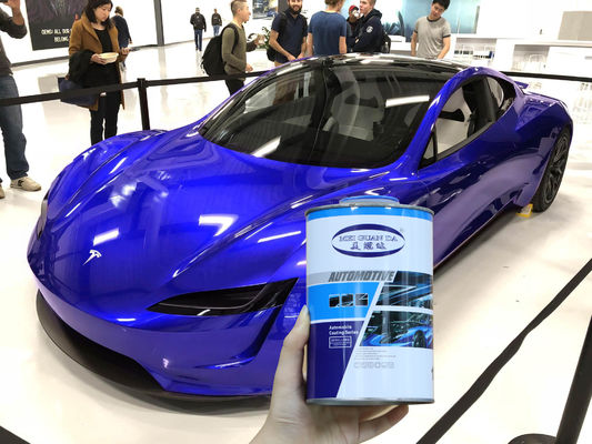 Pintura de automóvel de acabamento branco puro 2K de longa duração para resistência a altas temperaturas