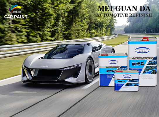 Pintura de automóvel de acabamento branco puro 2K de longa duração para resistência a altas temperaturas