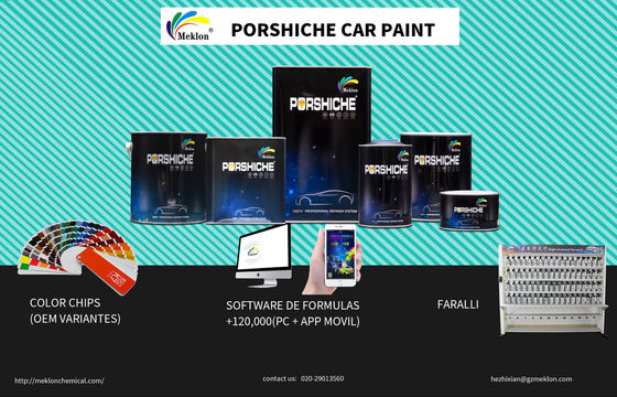 Alta potência de cobertura Refinar profundas e tons completos Refinar pintura de carro P-209 azul púrpura para veículos