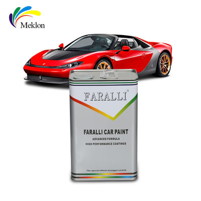 ISO/MSDS/SGS Approvada Tinta de Carro Laranja Vermelha para Excelente Cobertura e Proteção