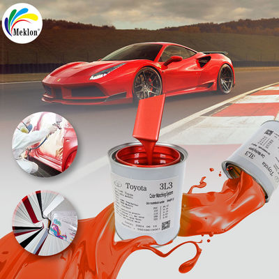 Pintura automática com Meklon Toyota 3L3 Vermelho Profundo Perla Pronta Pintura Mixta de Carro