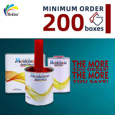 Pintura de automóveis baseada no ambiente Pintura de automóveis vermelha Revestimento líquido duradouro