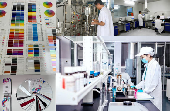 Equipa de I & D inovadora para as últimas tendências tecnológicas no revestimento de pintura de automóveis