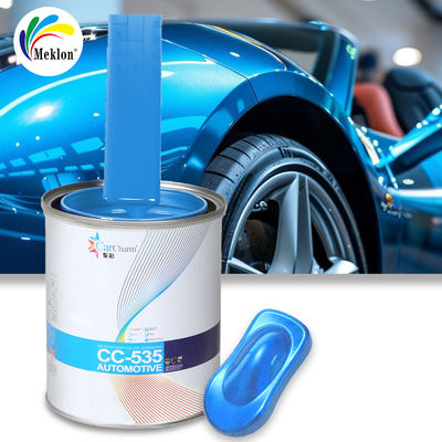 Pintura de automóvel cristalina azul estável, inodora, à prova de UV