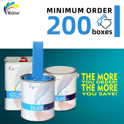 Pintura de automóvel cristalina azul estável, inodora, à prova de UV