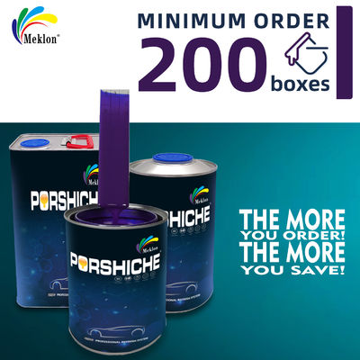 Revestimento de pintura acrílica de automóveis Auto Refinish 1K PU Polyurethane Car Spraying Paint para reparação de produtos de cuidados com automóveis