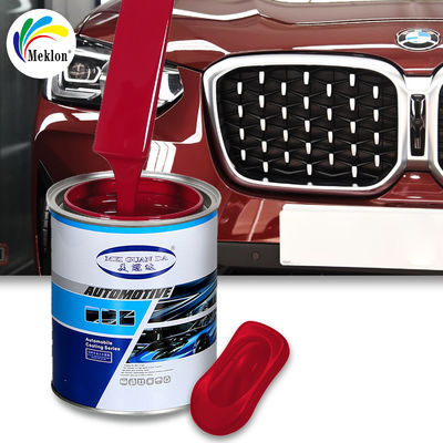 Limpação fácil 1k Cor Vermelha Polímero Acrílico Car Refinish Pintura Automotiva