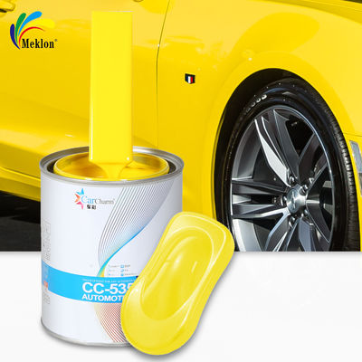 Máquina de Tintura de Pintura de Corpo de Carro 1K Amarelo Basecoat Cores de Pérola Cristal Revestimento de Spray Automotive
