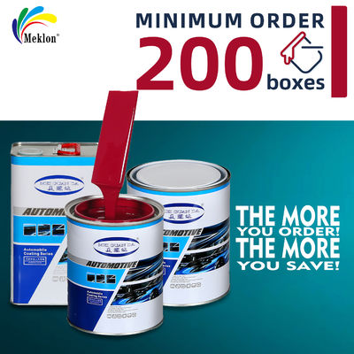 Corpo do carro 1K Basecoat Cor vermelho Cristal de revestimento Spray automóvel Auto Base Car Paint