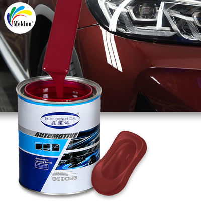 Corpo do carro 1K Basecoat Cor vermelho Cristal de revestimento Spray automóvel Auto Base Car Paint