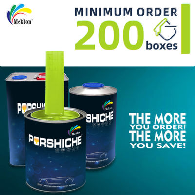 2K Vermelho Amarelo Tinta de Carro Especial Ingredientes Anticorrosivo para Durabilidade