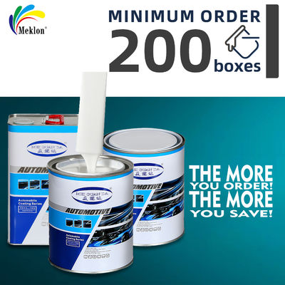 Fabrica de pintura de carro branca brilhante e altamente responsável, adequada para a compra em massa de tinta de carro.