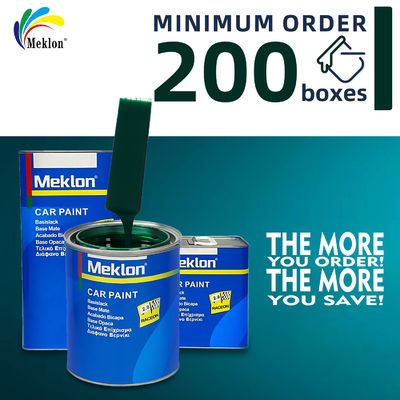 2K Vermelho Auto Paint Excelente Cobertura 1K 2K Cor Automotive Base Coat Refinish Car Paint