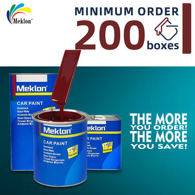 Máquina de mistura de cores de acrílico profissional Reparação Refinar Grátis Vermelho Profundo Automóvel 1K Auto Base Pintura de Carro