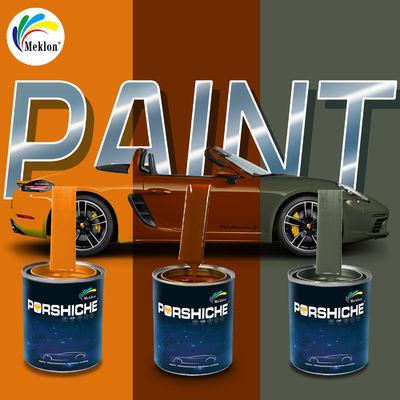 Pintura de carro de alta brilho de alta durabilidade 2K Solid Color Coating Basecoat Car Paint