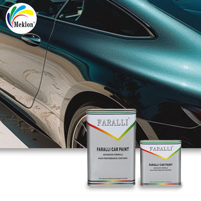 Tinta Automotiva Metálica Roxa 2K de Alto Brilho para Repintura Automotiva