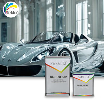 Alto brilho líquido branco pérola refinar pintura de automóveis roxo metálico pintura de automóveis 2K Solid Color Coating Basecoat pintura de automóveis